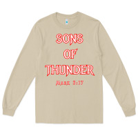 Mushroom sons of thunder zebedee james and john mark 317 bible t shirt Long Sleeve Tee - linhVisuals
