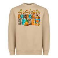 Mushroom My blood type is pumpkin spice Heavyweight Sweatshirt - RanaPortraitStore