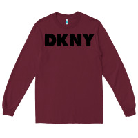 Burgundy DKNY Long Sleeve Tee - linhVisuals