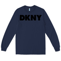 Navy DKNY Long Sleeve Tee - linhVisuals