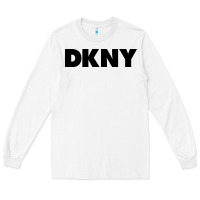 White DKNY Long Sleeve Tee - linhVisuals