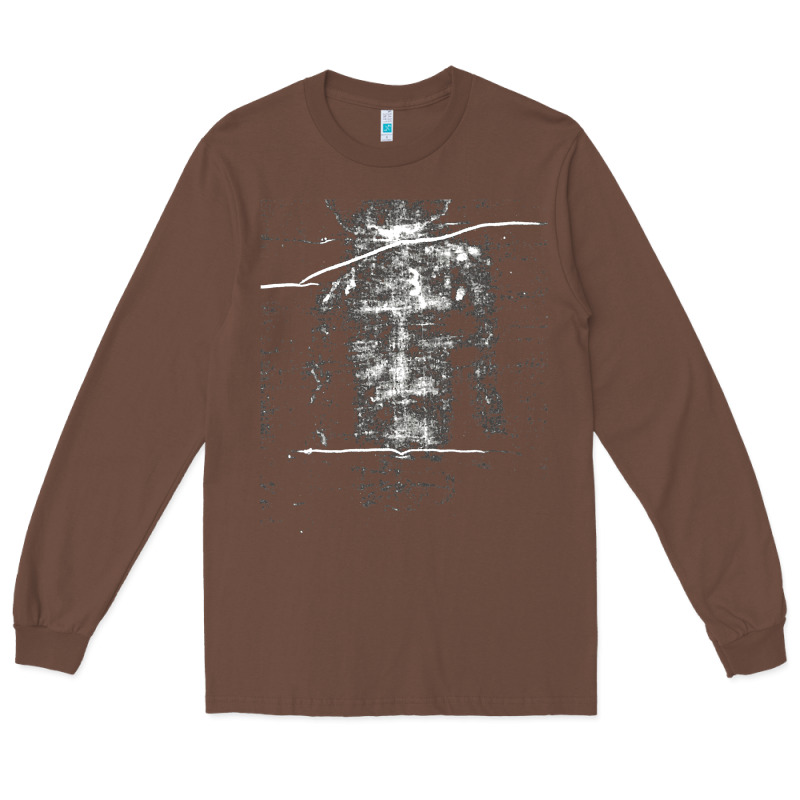 The Shroud Of Turin Holy Face Of Jesus T Shirt Long Sleeve Tee by linhVisuals | Teevron