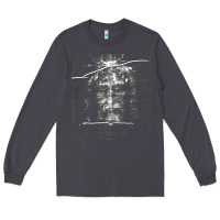 Smoke the shroud of turin holy face of jesus t shirt Long Sleeve Tee - linhVisuals
