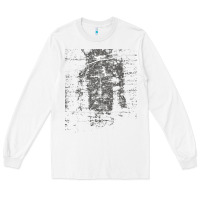 White the shroud of turin holy face of jesus t shirt Long Sleeve Tee - linhVisuals