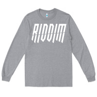 Heather Grey riddim dubstep sweater  riddim jungle dubstep pullover hoodie Long Sleeve Tee - linhVisuals