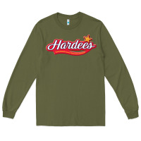 Army Green Hardee's Long Sleeve Tee - linhVisuals