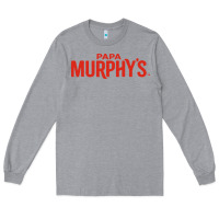 Heather Grey Papa Murphy’s Long Sleeve Tee - linhVisuals