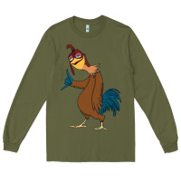 Army Green Chicken Joe is a Vibe Long Sleeve Tee - linhVisuals