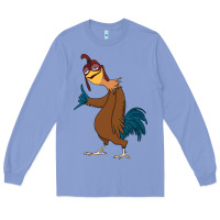Colony Blue Chicken Joe is a Vibe Long Sleeve Tee - linhVisuals