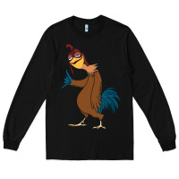 Black Chicken Joe is a Vibe Long Sleeve Tee - linhVisuals