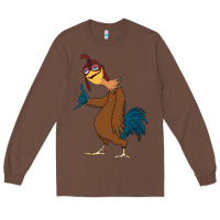 Chestnut Chicken Joe is a Vibe Long Sleeve Tee - linhVisuals