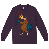 Plum Chicken Joe is a Vibe Long Sleeve Tee - linhVisuals