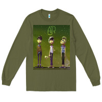 Army Green ajr green Long Sleeve Tee - linhVisuals