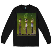 Black ajr green Long Sleeve Tee - linhVisuals