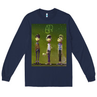Navy ajr green Long Sleeve Tee - linhVisuals