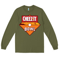 Army Green cheez it, game Long Sleeve Tee - linhVisuals