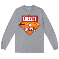 Heather Grey cheez it, game Long Sleeve Tee - linhVisuals