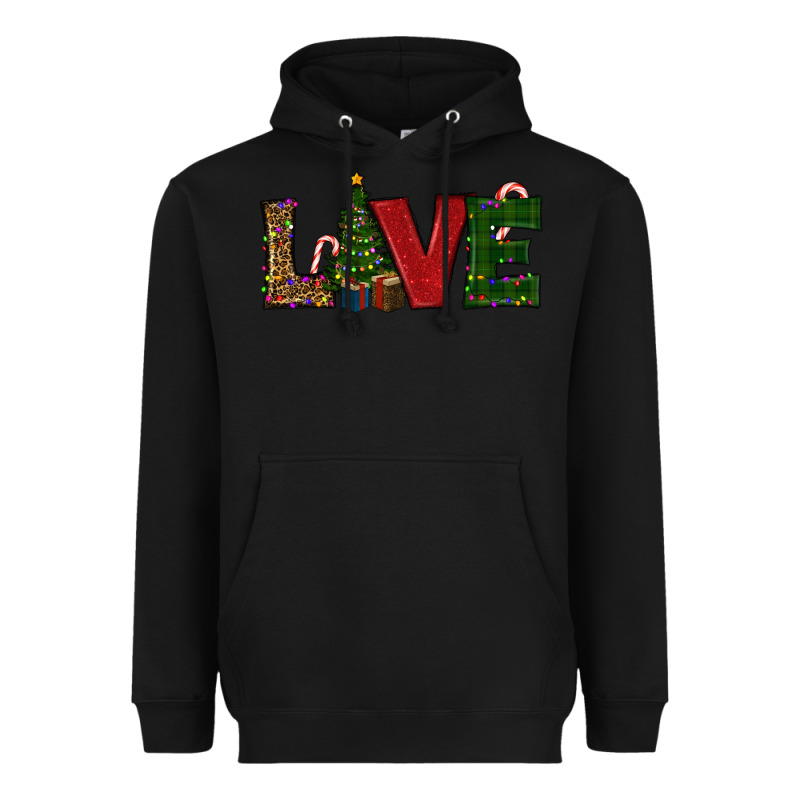 Christmas Tree Love Heavyweight Hoodie by RanaPortraitStore | Teevron