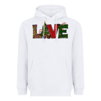 White Christmas Tree Love Heavyweight Hoodie - RanaPortraitStore