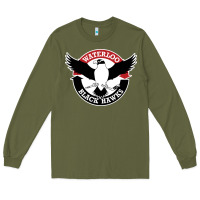 Army Green waterlooblackhawks Long Sleeve Tee - linhVisuals