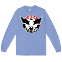 Colony Blue waterlooblackhawks Long Sleeve Tee - linhVisuals