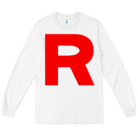 White team rocket Long Sleeve Tee - linhVisuals
