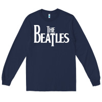 Navy the beatels Long Sleeve Tee - linhVisuals