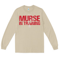 Mushroom funny male nurse murse in training t shirt Long Sleeve Tee - linhVisuals
