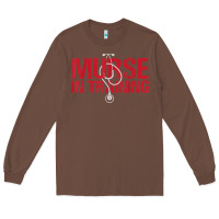 Chestnut funny male nurse murse in training t shirt Long Sleeve Tee - linhVisuals