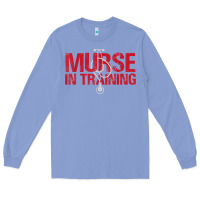 Colony Blue funny male nurse murse in training t shirt Long Sleeve Tee - linhVisuals