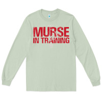 Matcha funny male nurse murse in training t shirt Long Sleeve Tee - linhVisuals
