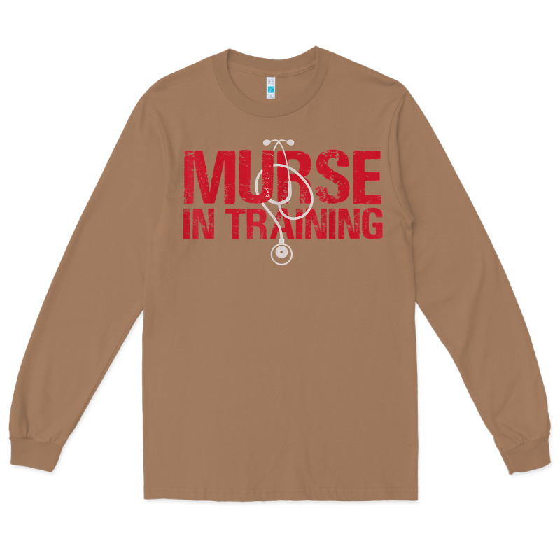 Funny Male Nurse Murse In Training T Shirt Long Sleeve Tee by linhVisuals | Teevron