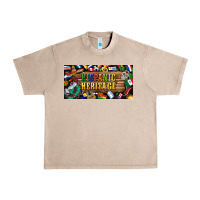 Hispanic Heritage License Plate Urban Heavy Tee | Teevron