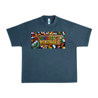 Midnight Navy hispanic heritage license plate Urban Heavy Tee - BundleAndBundleShop