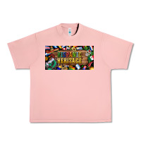 Salmon hispanic heritage license plate Urban Heavy Tee - BundleAndBundleShop