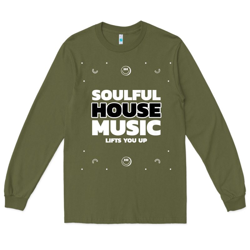 Soulful House Music Deep House Edm Premium T Shirt Long Sleeve Tee by linhVisuals | Teevron