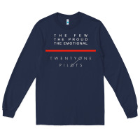 Navy the pew the proud the emotional Long Sleeve Tee - linhVisuals