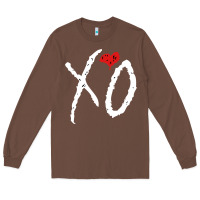 Chestnut xo Long Sleeve Tee - linhVisuals