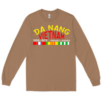 Da Nang Vietnam War Veteran Military Long Sleeve Tee | Teevron