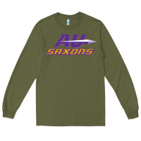Army Green alfred university Long Sleeve Tee - linhVisuals
