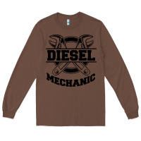 Chestnut diesel mechanic Long Sleeve Tee - linhVisuals