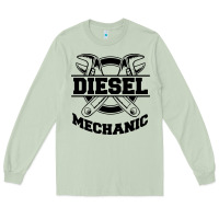 Matcha diesel mechanic Long Sleeve Tee - linhVisuals