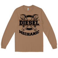 Toasted Coconut diesel mechanic Long Sleeve Tee - linhVisuals