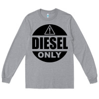 Heather Grey Diesel Only Long Sleeve Tee - linhVisuals