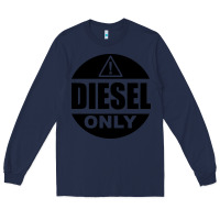 Navy Diesel Only Long Sleeve Tee - linhVisuals