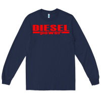 Navy Diesel Power Long Sleeve Tee - linhVisuals