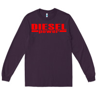 Plum Diesel Power Long Sleeve Tee - linhVisuals