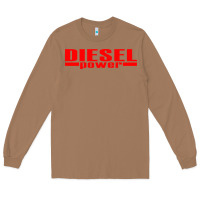 Toasted Coconut Diesel Power Long Sleeve Tee - linhVisuals