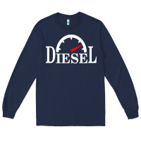 Navy diesel stylish Long Sleeve Tee - linhVisuals