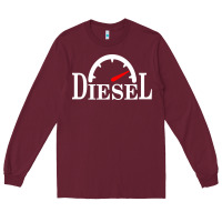 Burgundy diesel stylish Long Sleeve Tee - linhVisuals